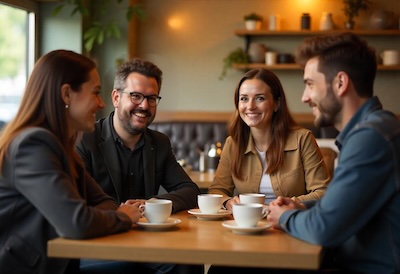 Prof. Dr. Simon Nestler beim Coaching